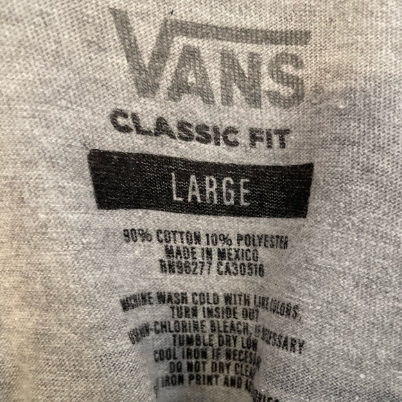 Men’s Large Vans Surf Style classic fit T-shirt - Picture 3 of 5